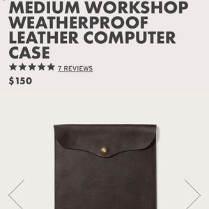 Filson Medium Workshop Weatherproof Computer Case